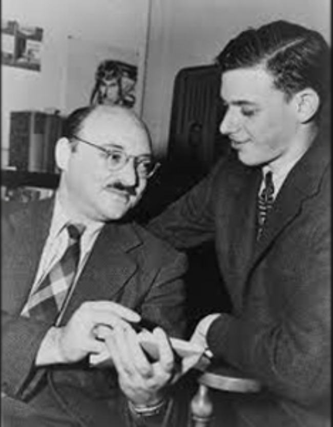 Ellery Queen (Frederic Dannay & Manfred Lee) Photo of Frederic Dannay & Manfred Lee